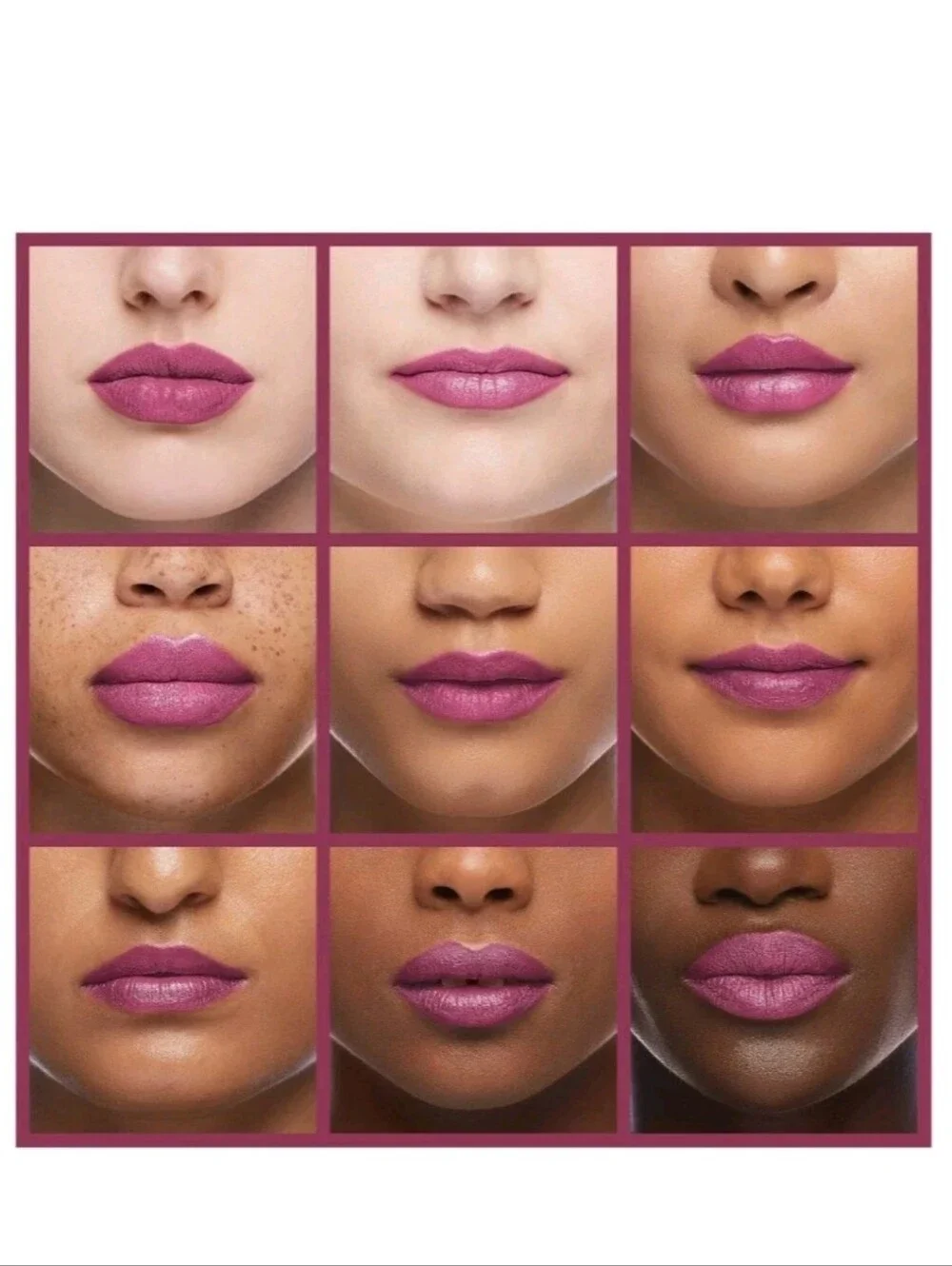 ☆NEW☆SET OF 2☆Burt's Bees 100% Natural Satin Lipstick 512 FUCHSIA FLOOD, 2 Tubes